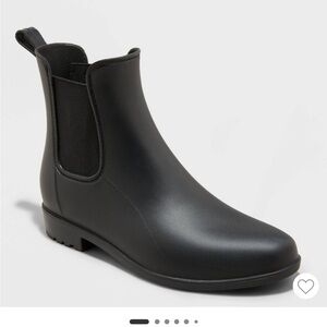Merona Classic Black Ankle Booties